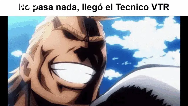 Tecnico VTR (All Might Meme)