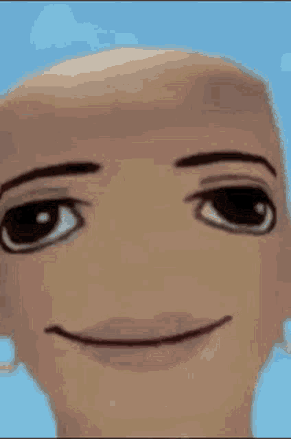 Roblox Man Face Blinking