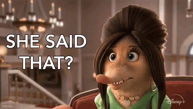 Fru Fru's Shocked Reaction: She Said That?