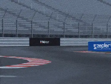 Ferrari SF23 F1 Car on Race Track