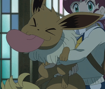 Eevee with Tongue Out