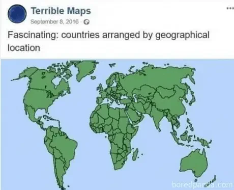Literal Meme Geography Meme