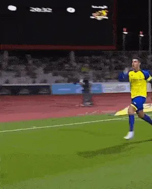 Cristiano Ronaldo's Iconic Al Nassr Goal Celebration