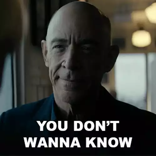 JK Simmons as George Zax: You Don't Wanna Know