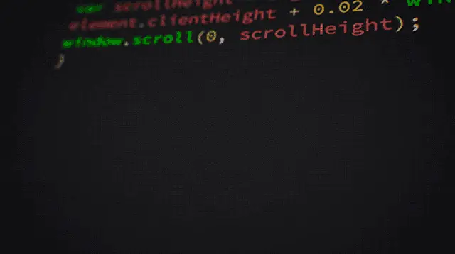 Typing Code on a Screen