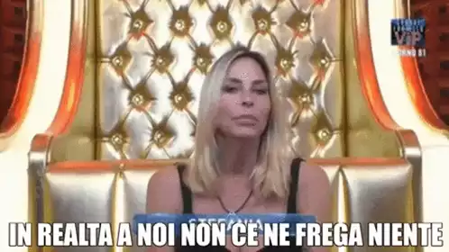 Stefania Orlando GFVIP: 'Non Ce Ne Frega Niente'