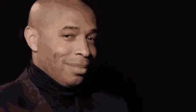 Man's Subtle Smirk