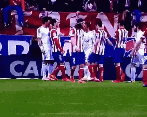 Atlético Madrid Football Match