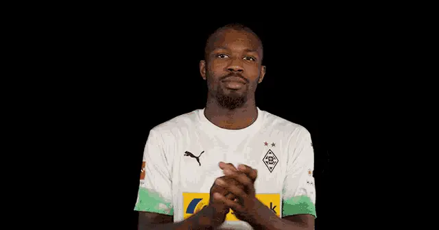 Marcus Thuram Claps for Borussia Mönchengladbach