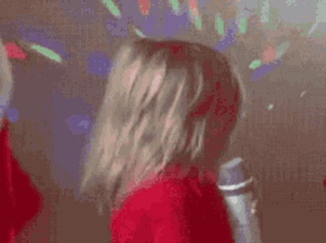 Little Girl's Dramatic Hair Flip Performance