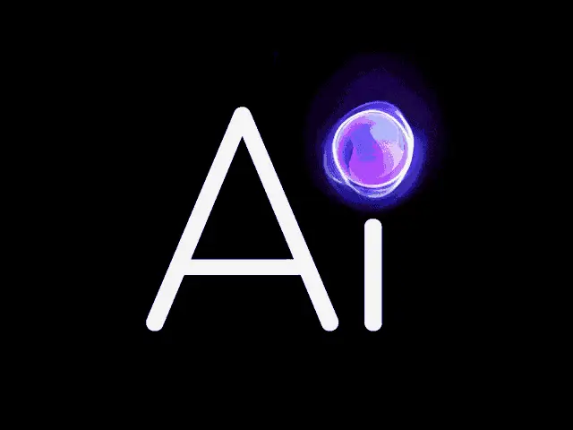 Animated Ai Logo with Glowing Orb – ai memes meme GIF free download no watermark 2026