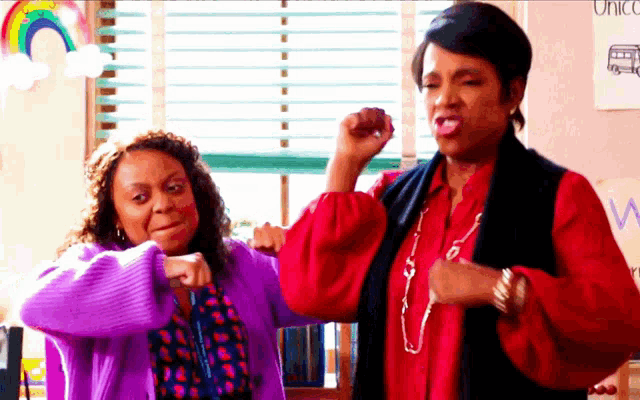 Abbott Elementary: Janine & Barbara Dancing