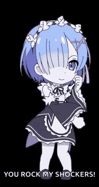 Rem from Re:Zero Dancing