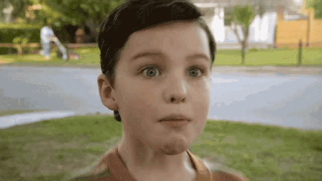 Young Sheldon's Hilarious Scared Reaction
