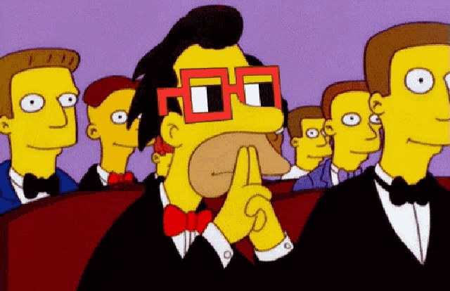 Lenny from The Simpsons Nounish