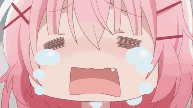 Kaoruko Moeta Crying in Comic Girls Anime