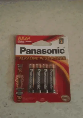 Panasonic AAA Alkaline Plus Power Batteries