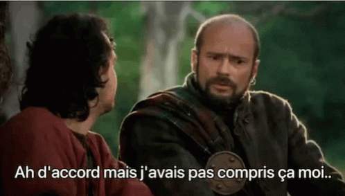 Ah d'accord mais j'avais pas compris ça moi..