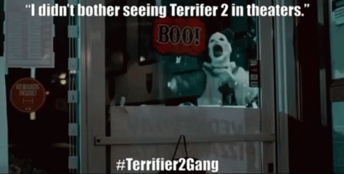 Terrifier 2: Art the Clown Jumpscare