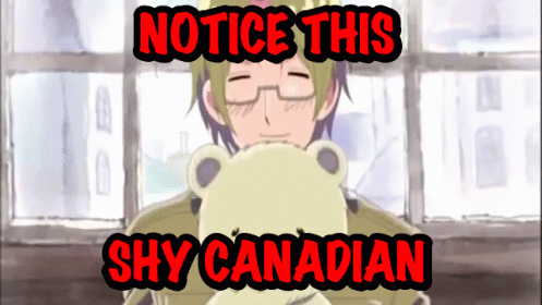 Hetalia's Shy Canadian: Notice This Canada