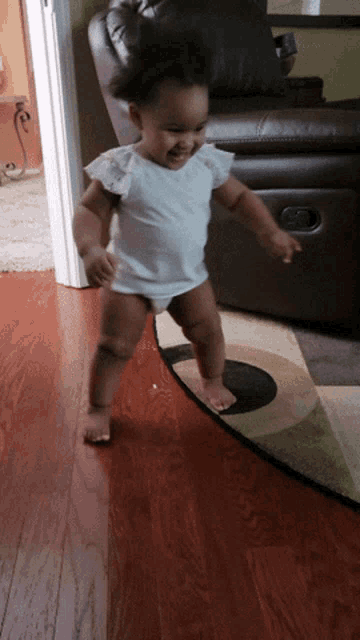 Happy Baby Dancing Joyfully