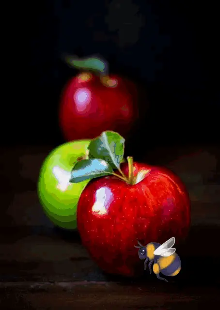 Dobro Jutro: Apples, Bee, and Letter B