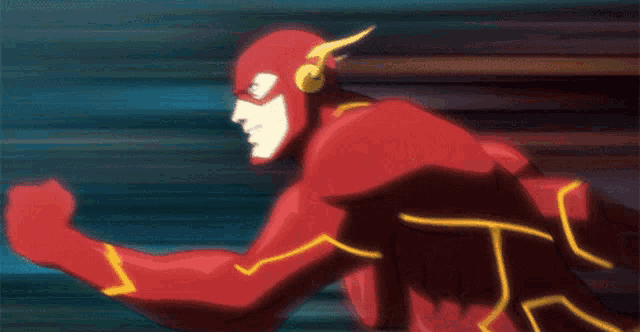 Speederp Flash Running at High Speed