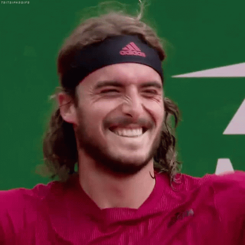 Stefanos Tsitsipas's Winning Smile