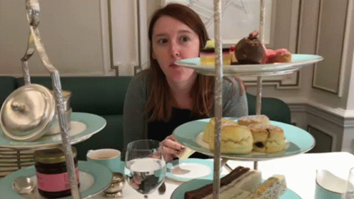 Excited for Delicious Afternoon Tea