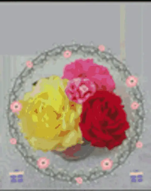 Happy Birthday Flowers with Animated Banner