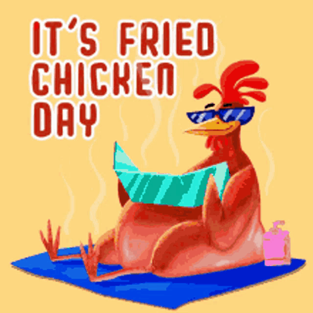 It's Fried Chicken Day! Crispy Chicken Fun