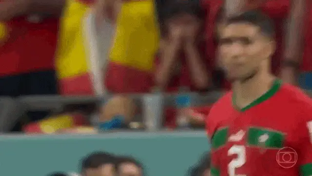 Hakimi's World Cup Panenka Celebration