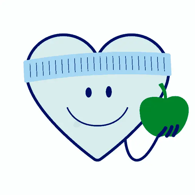Novo Nordisk Heart Eating Healthy Apple