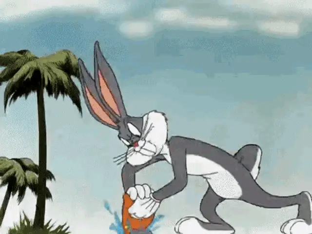 Bugs Bunny Sawing in Hell De Janeiro