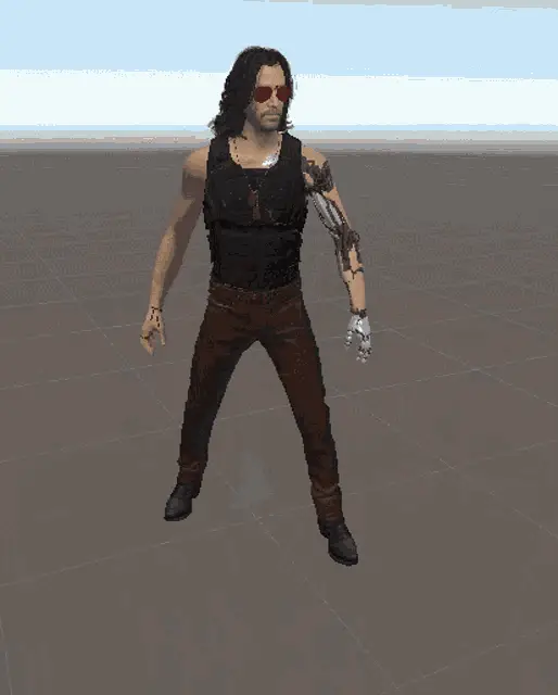 Cyberpunk 2077: Johnny Silverhand Animation