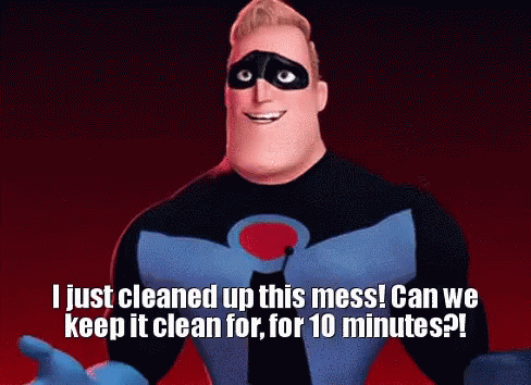 Raquita: Mr. Incredible's Cleaning Plea