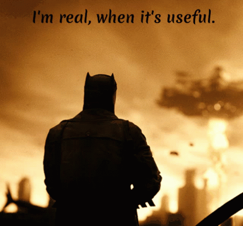Ben Affleck's Batman: I'm Real, When It's Useful