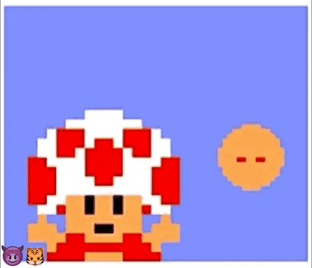 Super Mario Bros Toad Says Good Morning