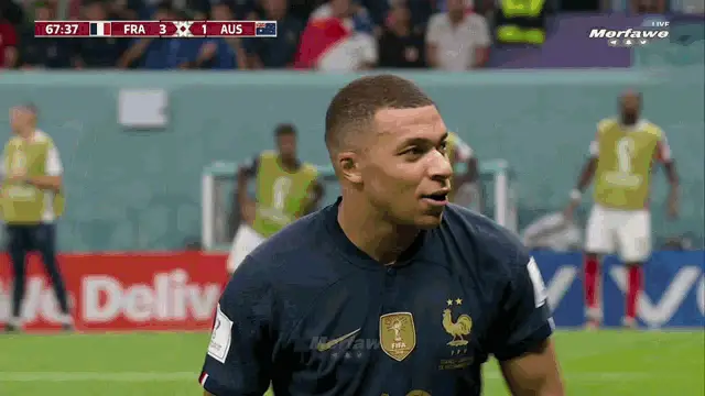 Mbappe's World Cup Goal Celebration