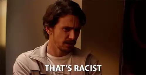James Franco Says 'That's Racist'