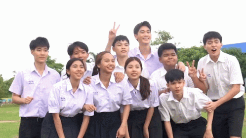 Nut and Friends: Students Group Photo