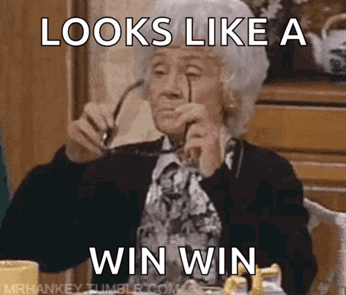 Golden Girls: Sophia Petrillo's Win-Win Reaction