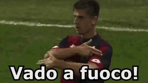 Krzysztof Piątek: Genoa Calcio 'Vado a fuoco!'