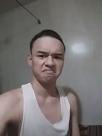 Man Making Funny Face - FSLUGLY Filipino Sign Language