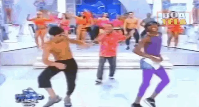 Lacraia & Dancers on Domingo Legal (2000s)