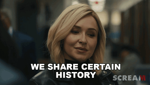 Kirby Reed: We Share Certain History (Scream VI) – free GIF download | meme platform | memes GIF