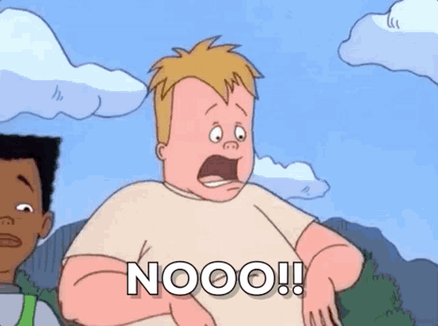 Mikey from Recess: NOOO!!