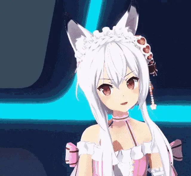 Cute Confused Anime Girl