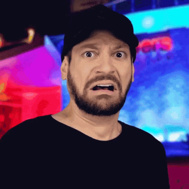 Galo Frito's Medo Scared Face