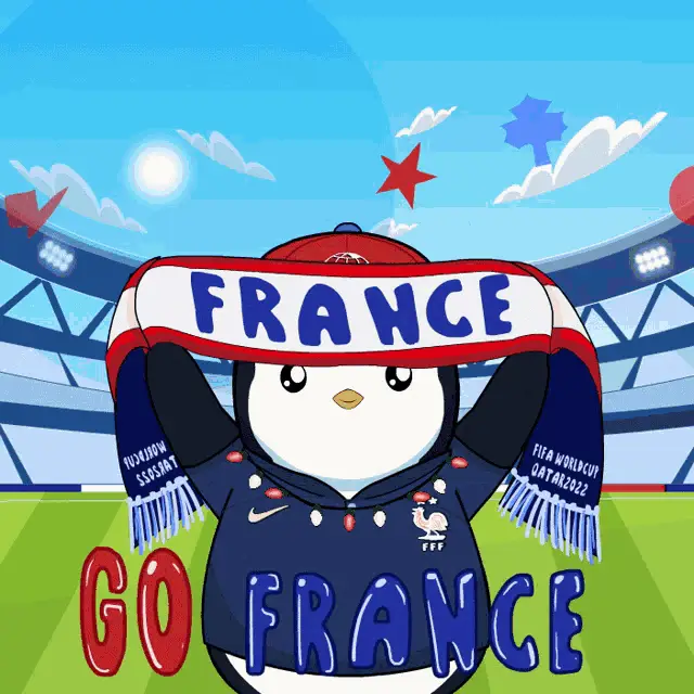 Pudgy Penguin: Go France World Cup Celebration